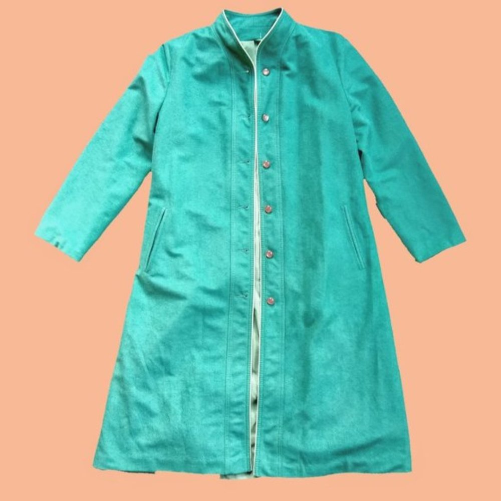 Vintage 80's Light Jacket Statement Overcoat